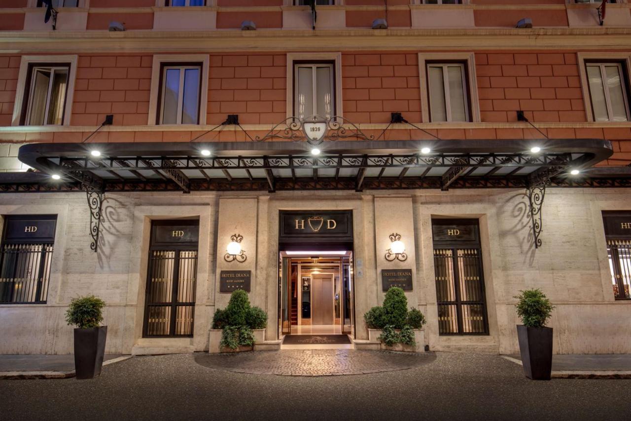 Hotel Diana Roof Garden Roma Exterior foto