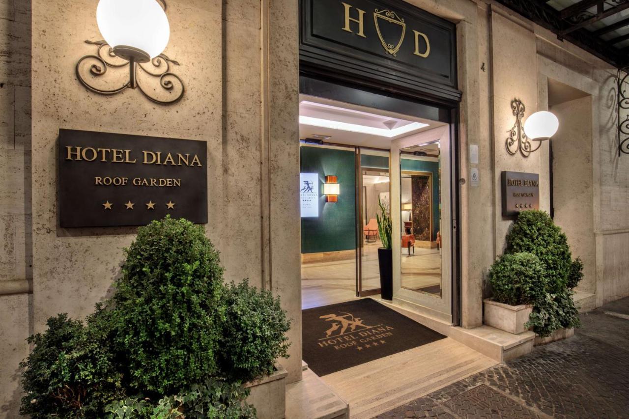 Hotel Diana Roof Garden Roma Exterior foto