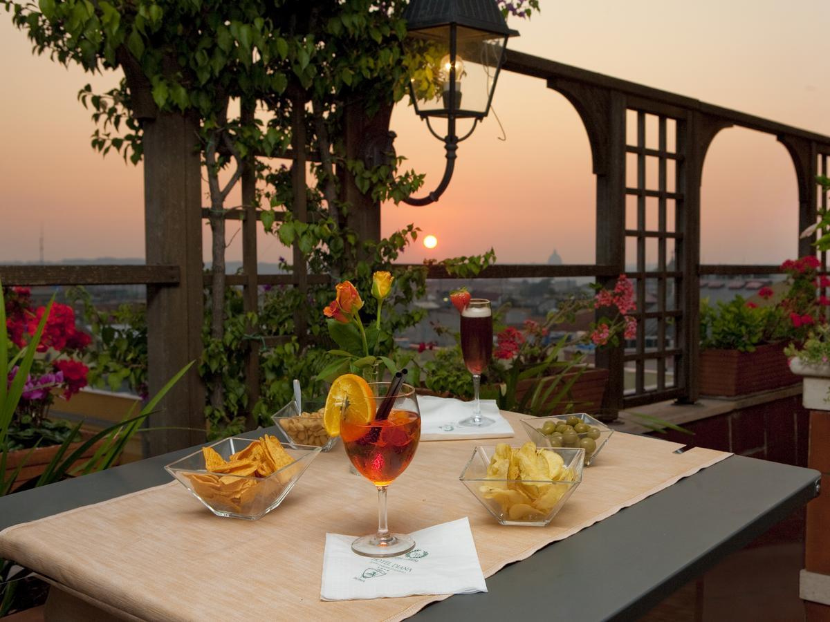 Hotel Diana Roof Garden Roma Exterior foto